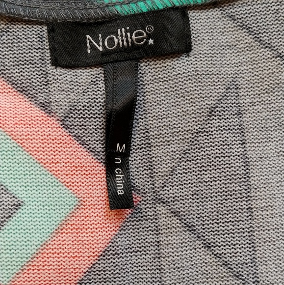 Aztec printed cardigan - Picture 3 of 5